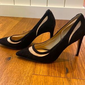 Sam Edelman suede mid heel